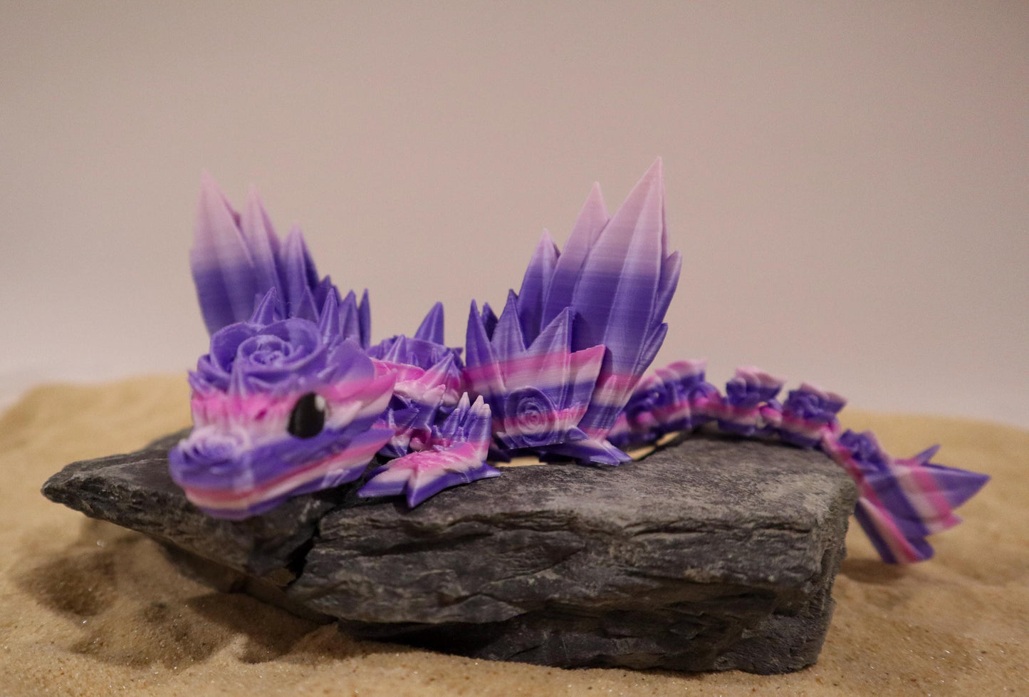 Baby Rose Winged Dragon